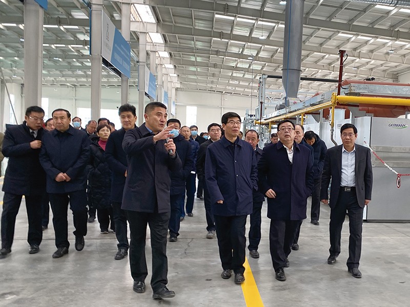 2020年德州市委書記李猛、市長楊洪濤等市領導帶領全市觀摩團參觀指導